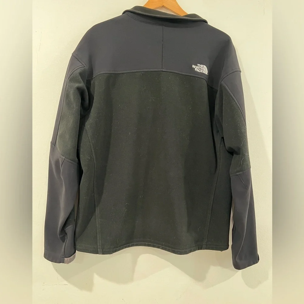 The North Face Windstopper Fleece Jacket Full Zip Black Mens XL